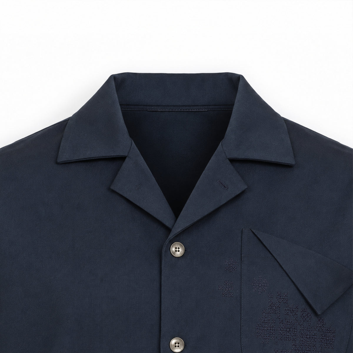 Kara - Workwear Shirt - Navy (Unisex)