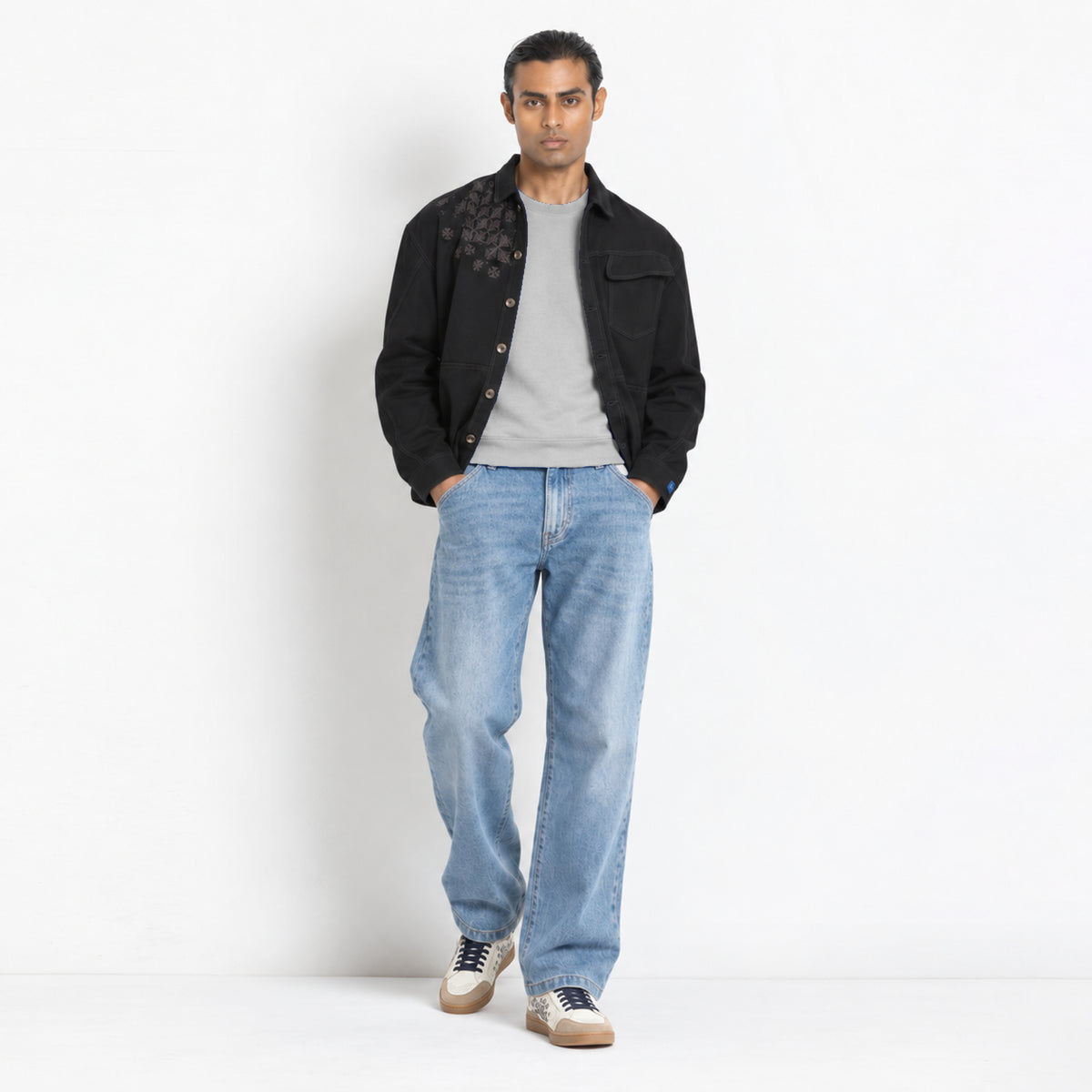 Kara - Utility Shacket - Black (Unisex)