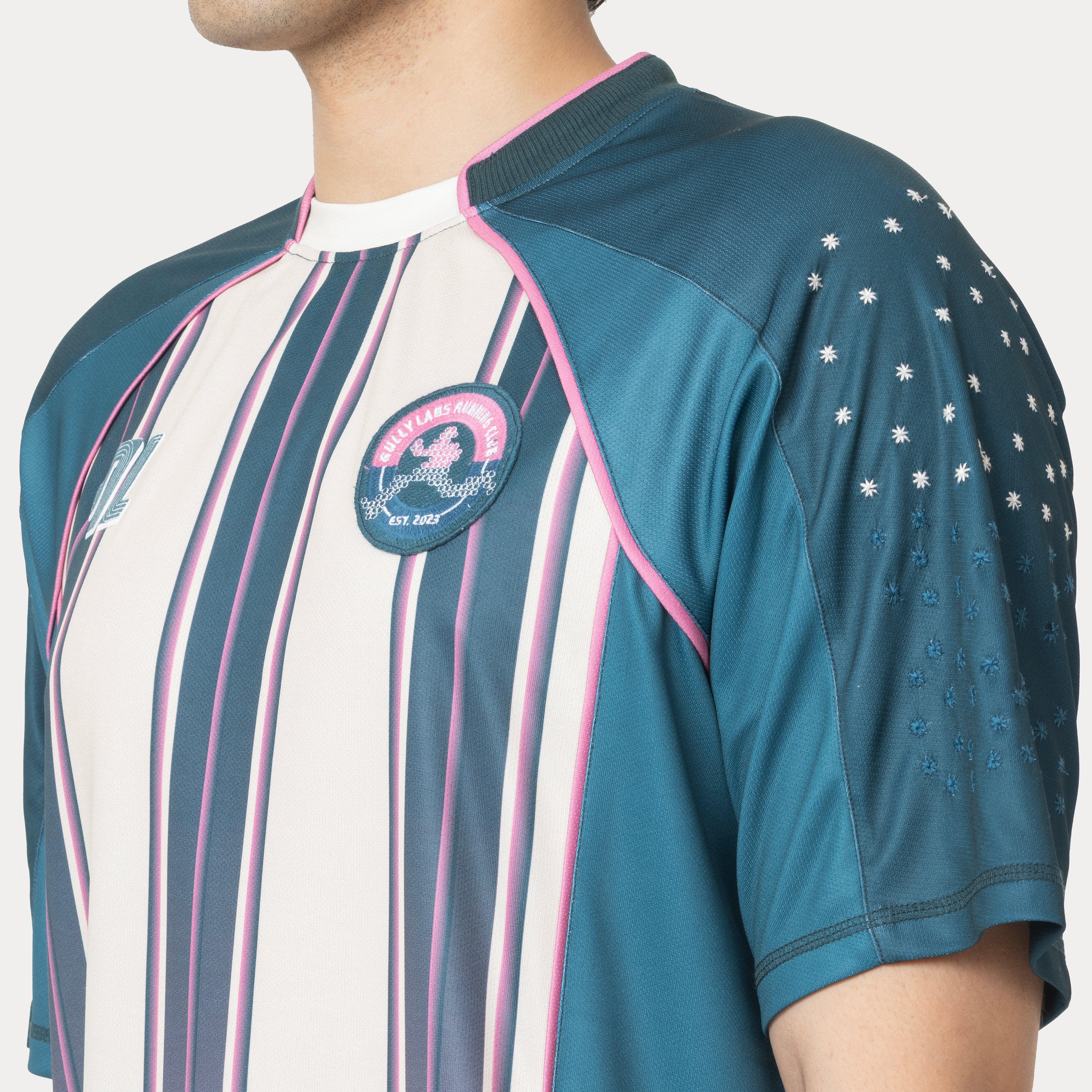 Gully 17 Jersey - Tezz Green (Crew Neck)