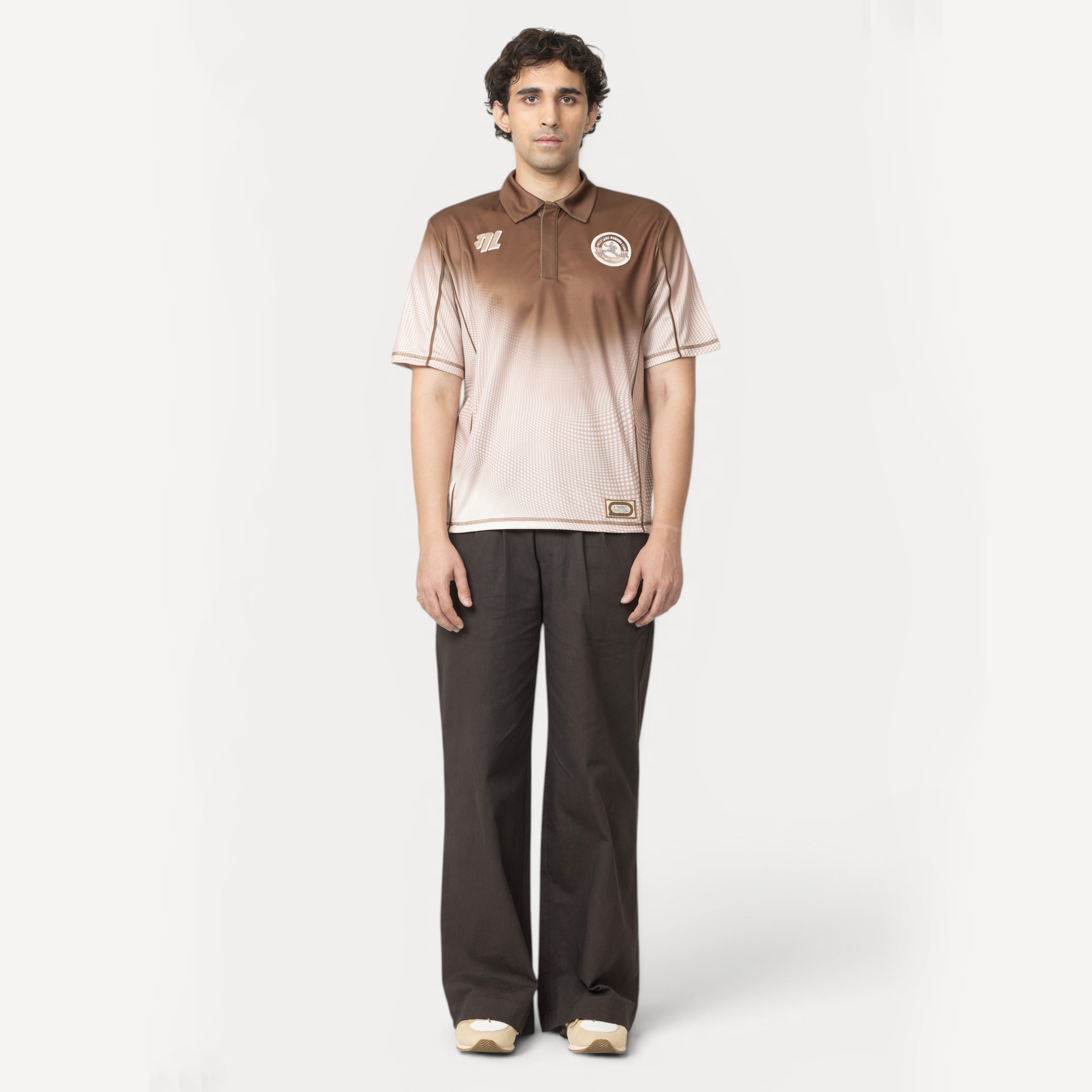 Gully 17 Jersey - Gati Beige (Polo Neck)