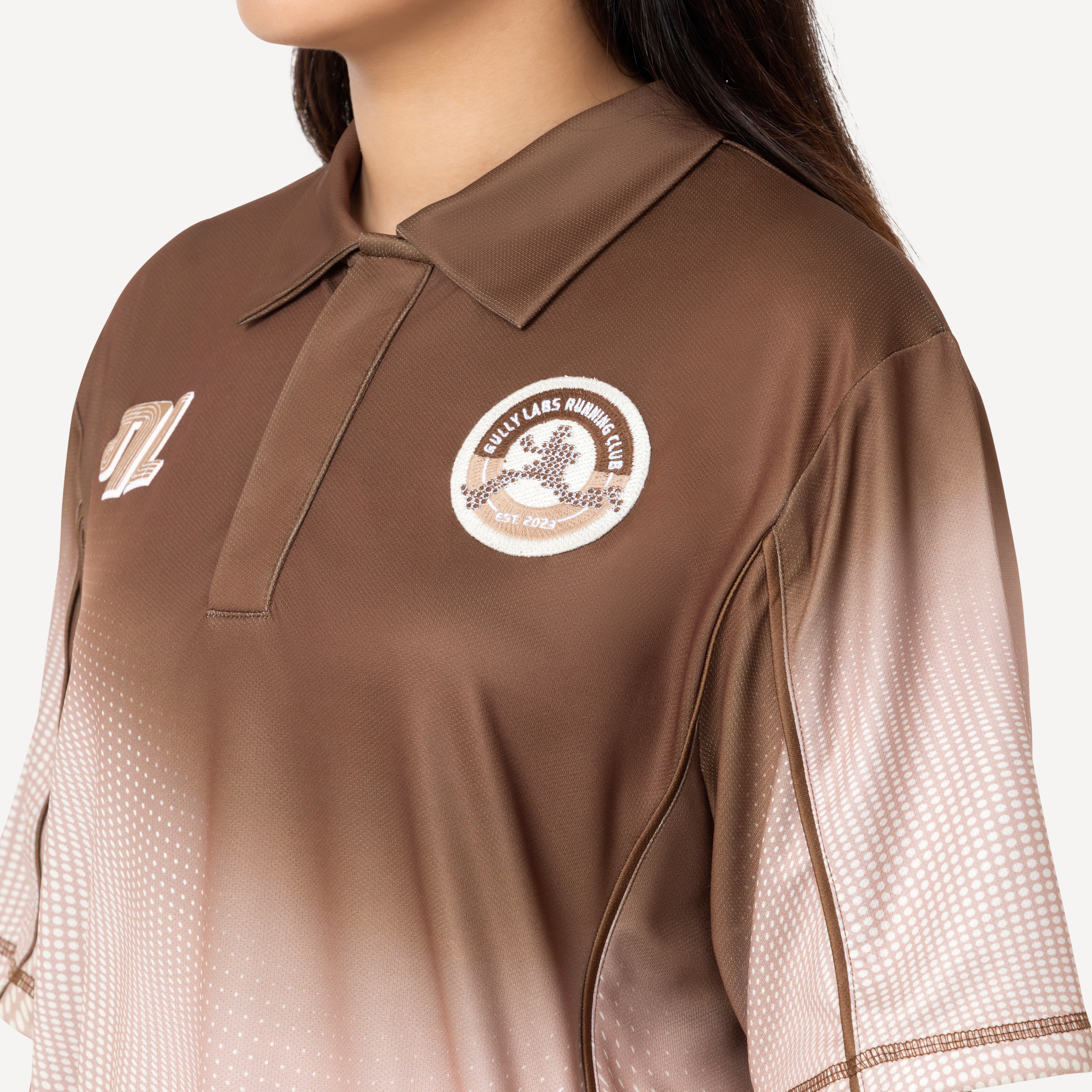 Gully 17 Jersey - Gati Beige (Polo Neck)