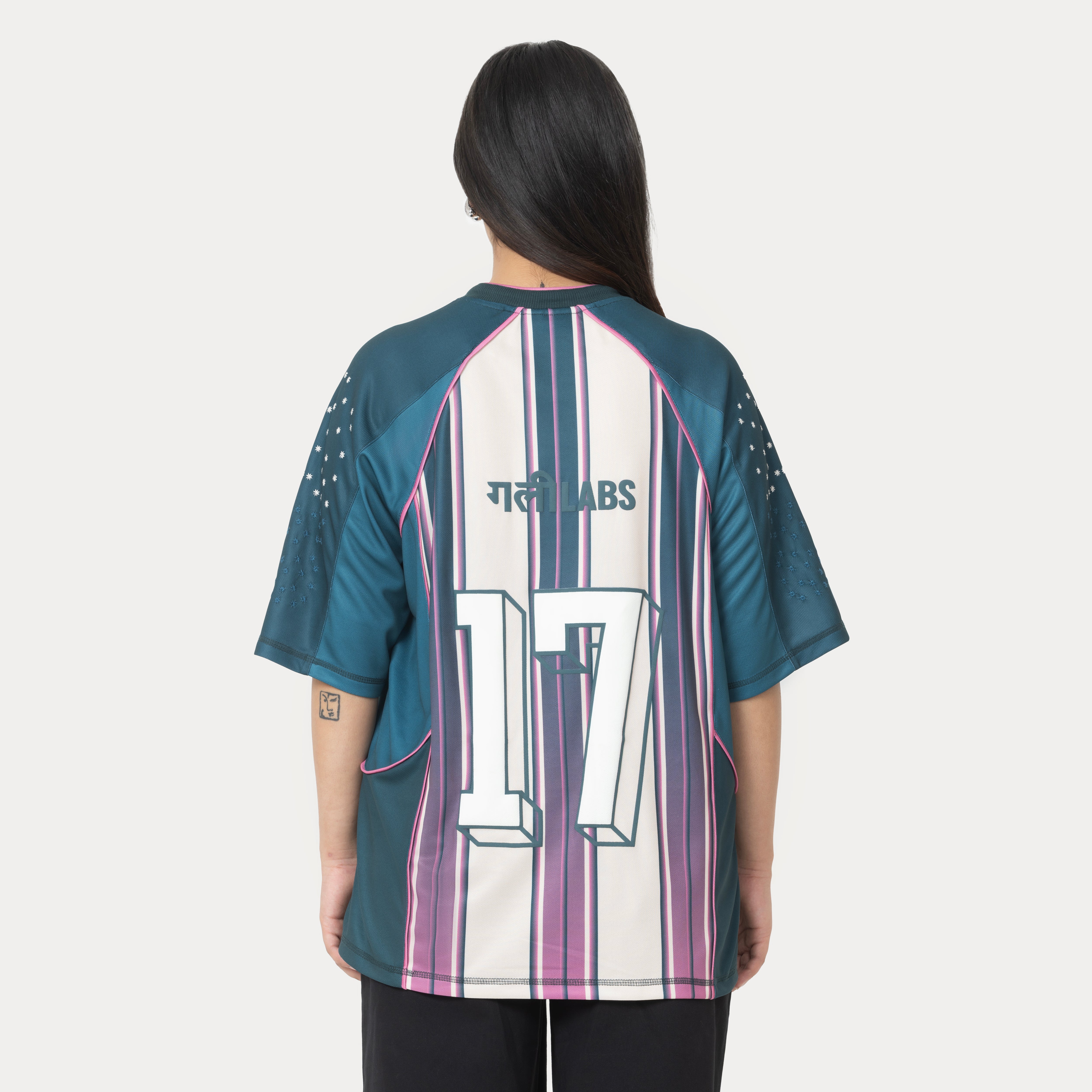 Gully 17 Jersey - Tezz Green (Crew Neck)