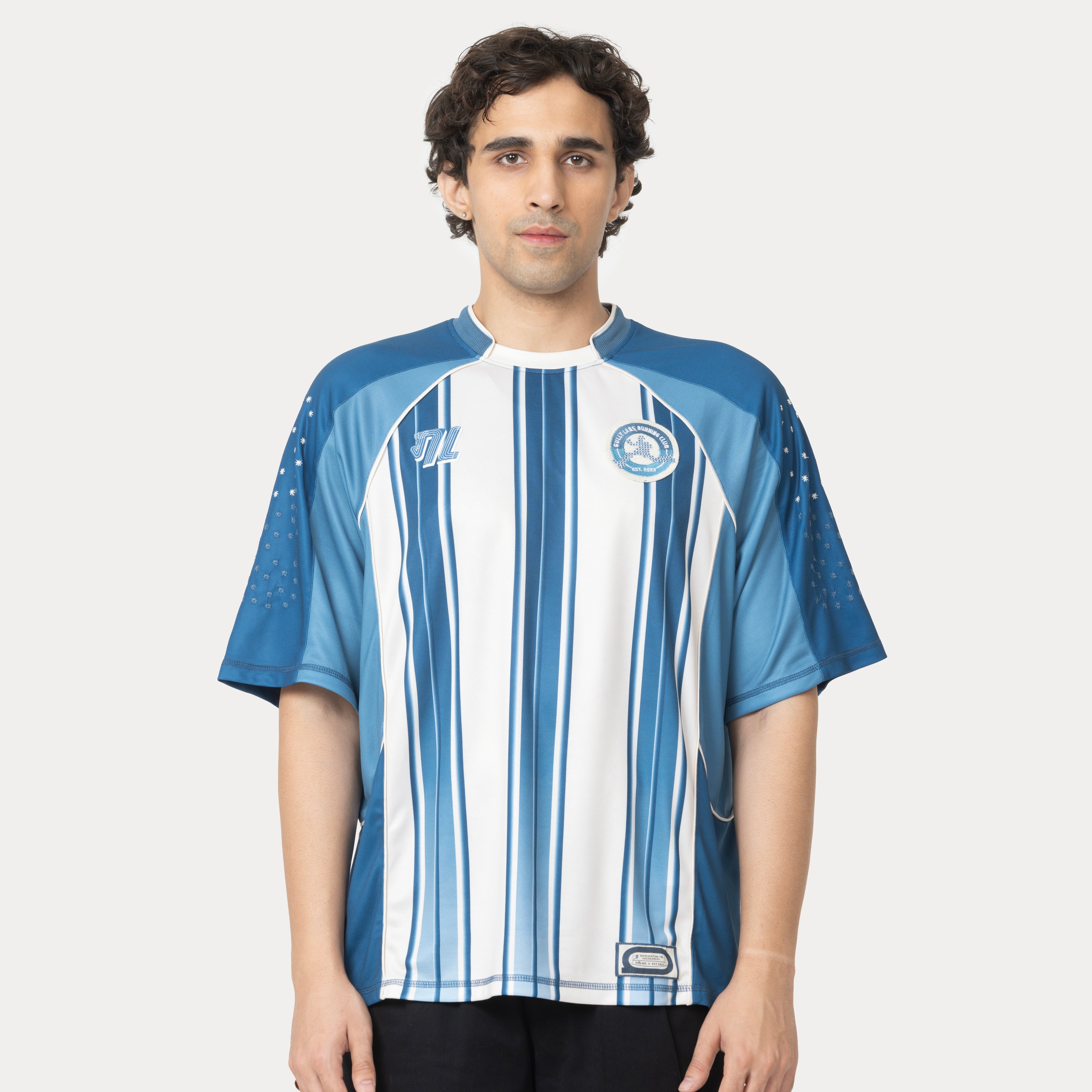Gully 17 Jersey - Udaan Blue (Crew Neck)