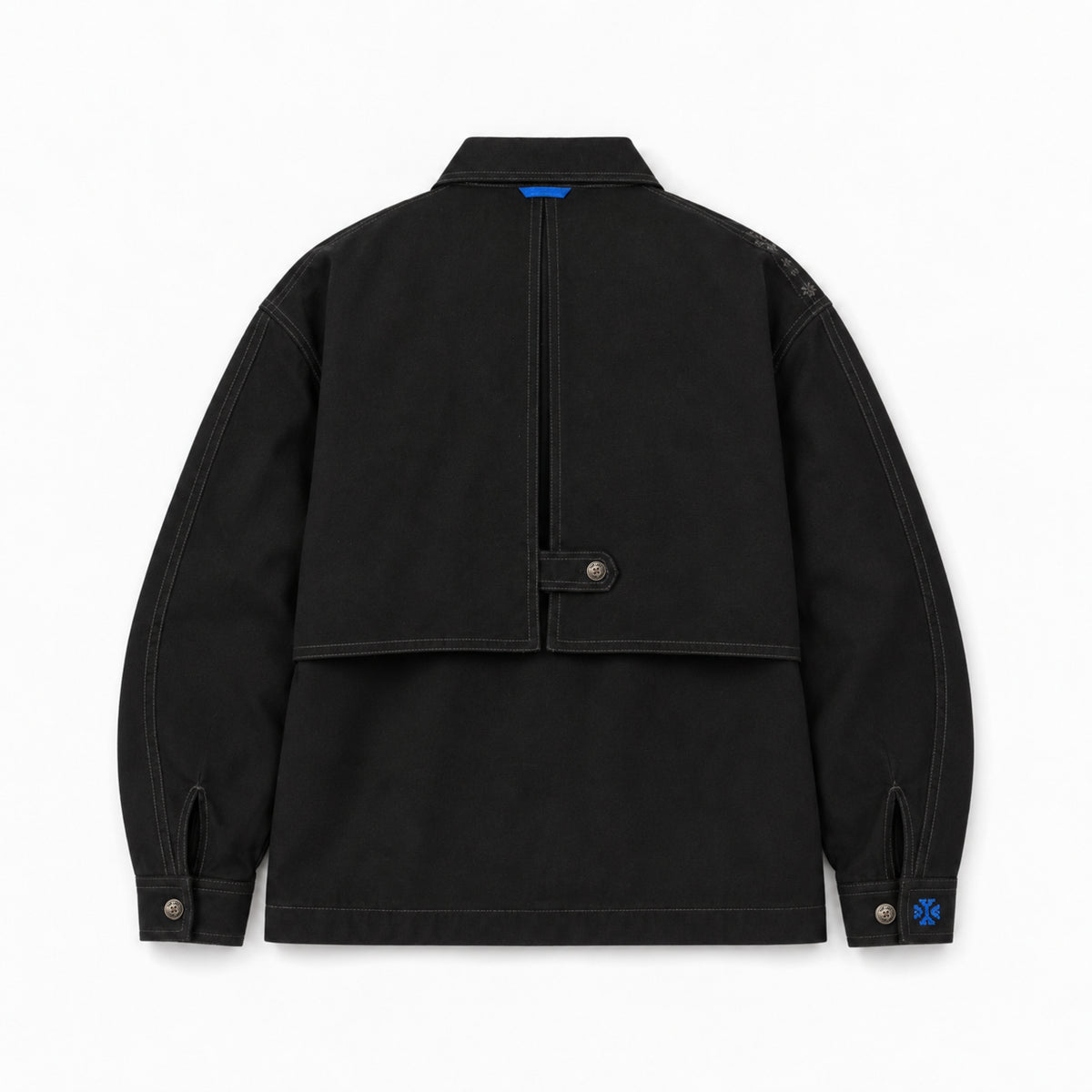Kara - Utility Shacket - Black (Unisex)