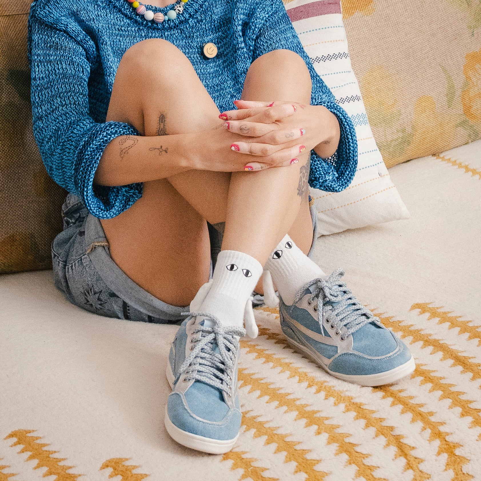 Gully Number 001 - Baaz Baadal Blue for Women