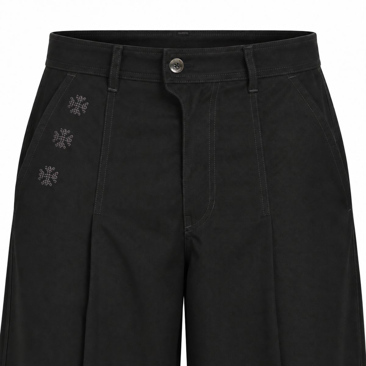 Kara - Pleat Trouser - Black For Men