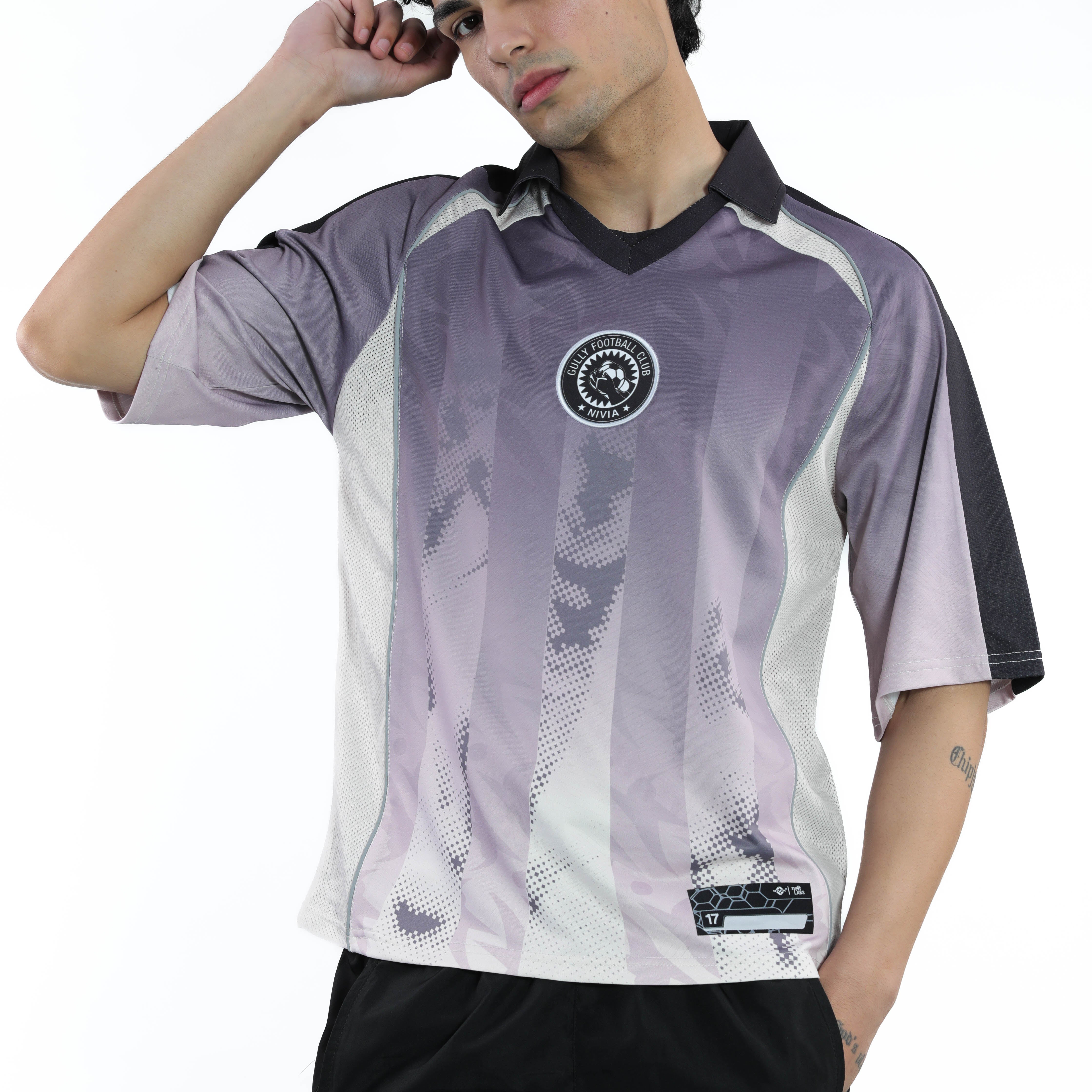 Gully Labs X Nivia - Half Line Black