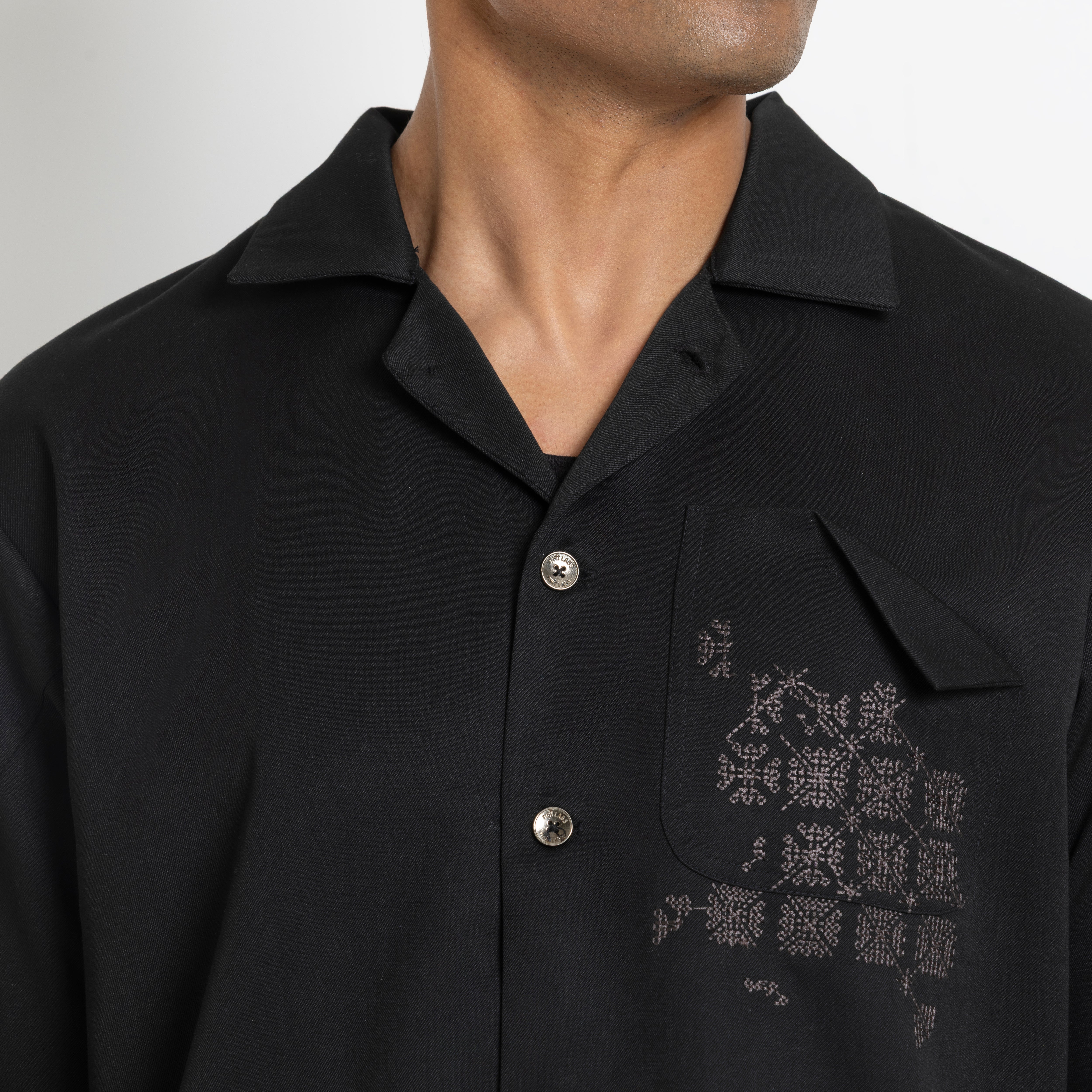 Kara - Workwear Shirt - Black (Unisex)