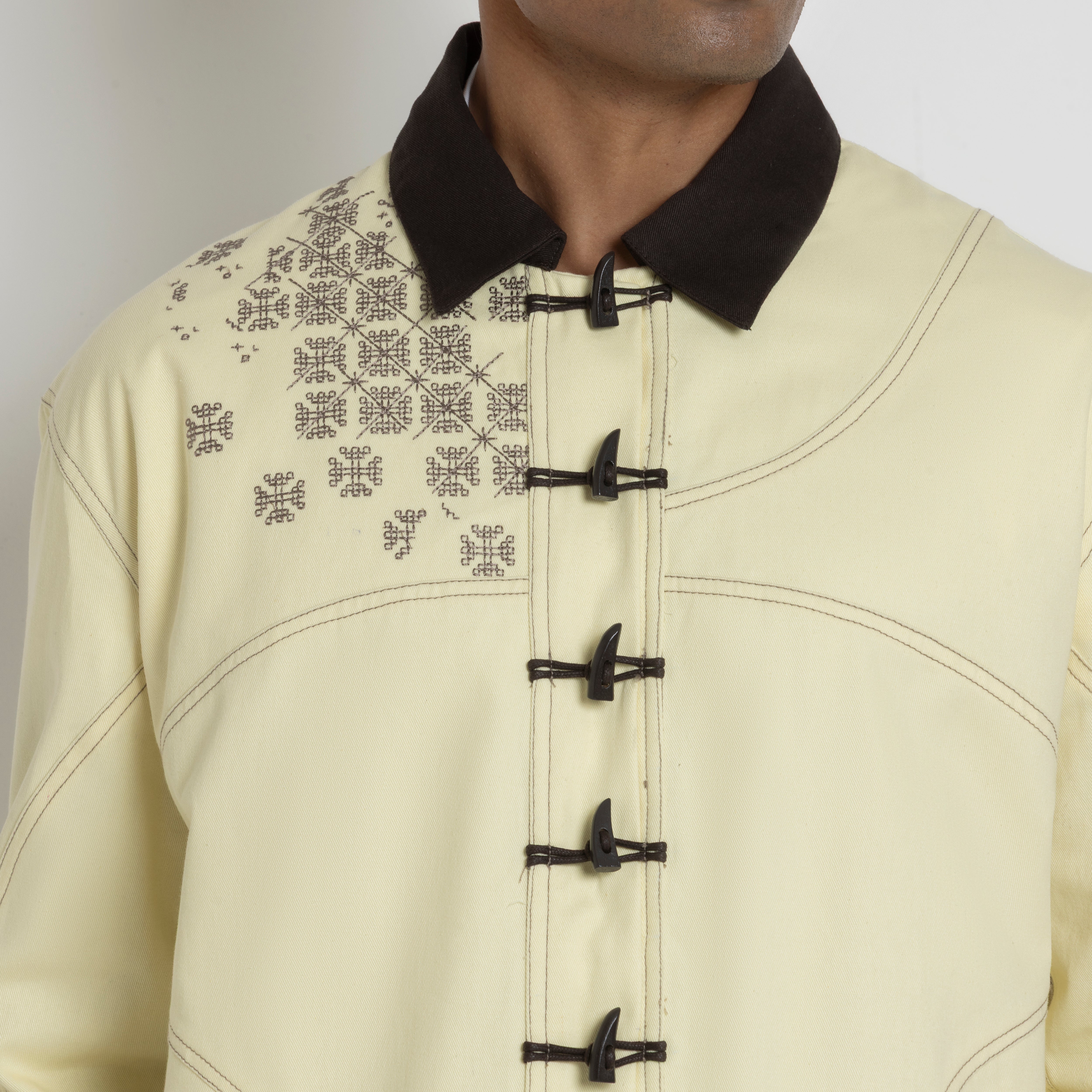 Kara - Toggle Shacket - Butter Yellow (Unisex)