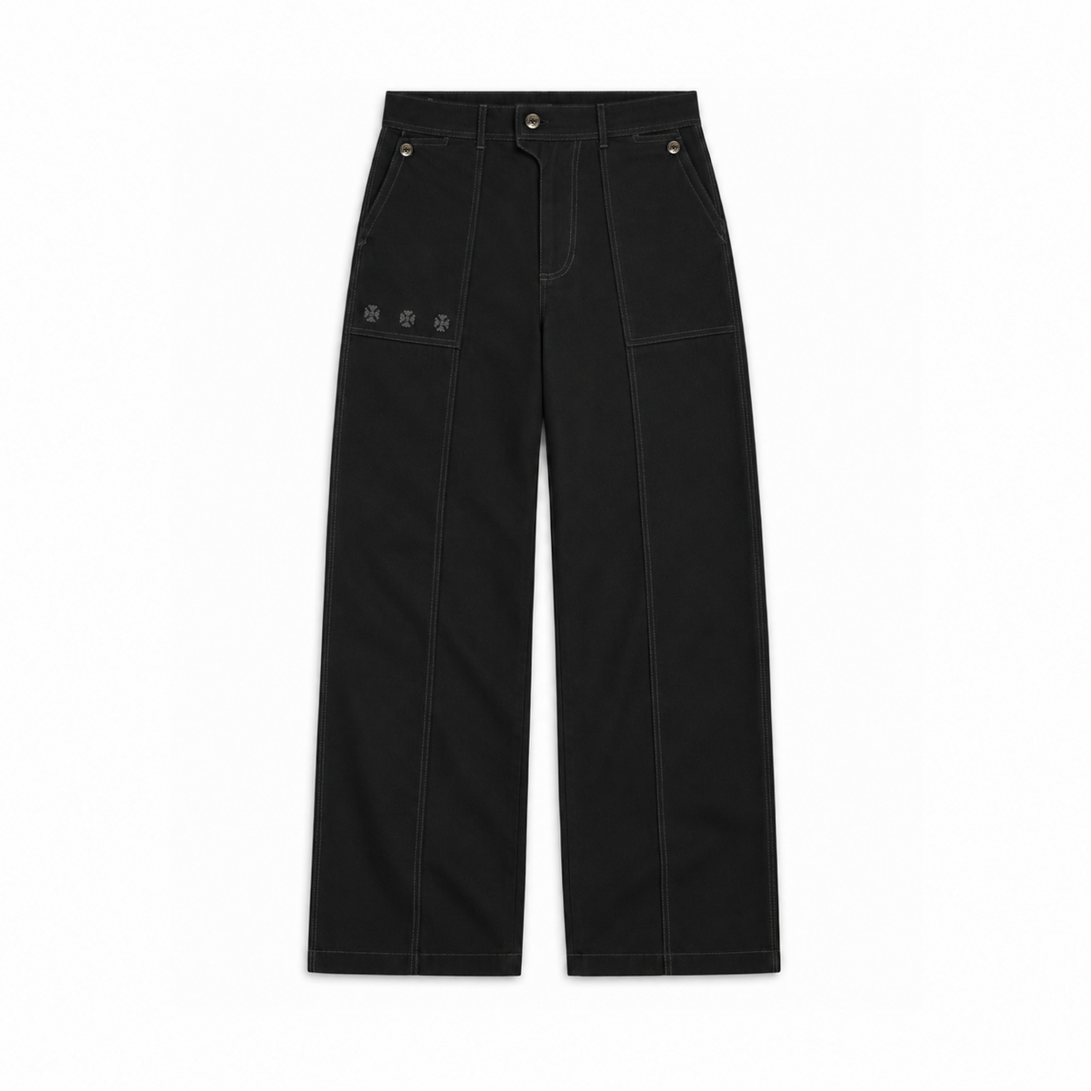 Kara - Pintuck Pant - Black For Men