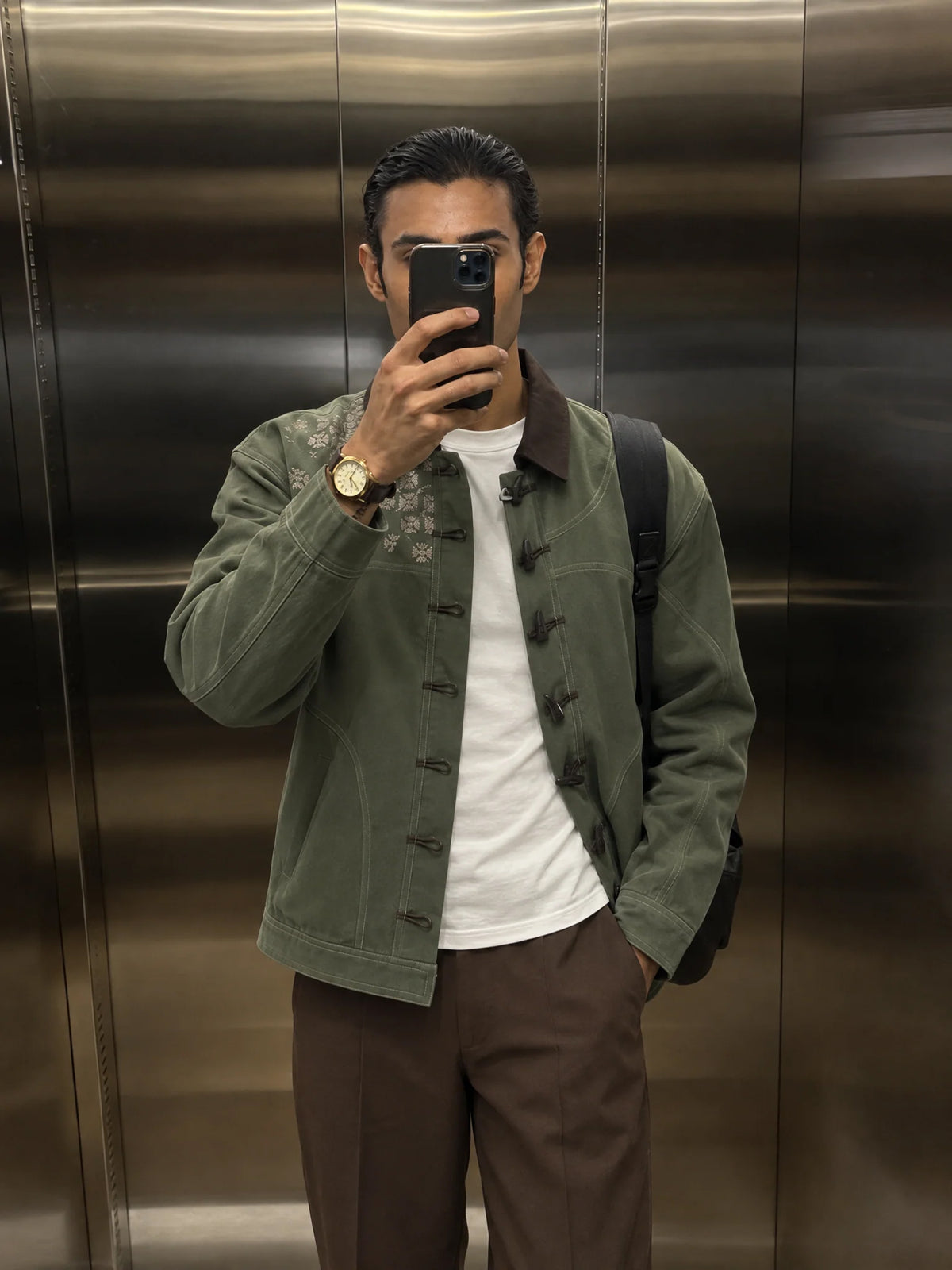 Kara - Toggle Shacket - Olive Green (Unisex)