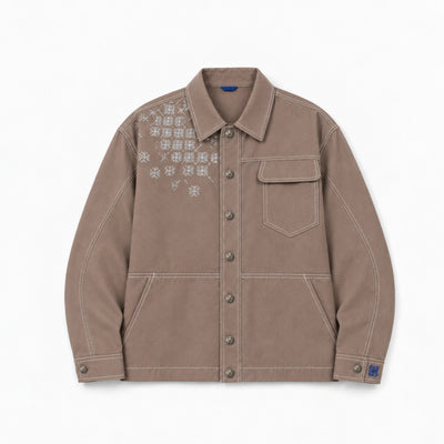 Kara - Utility Shacket - Dark Brown (Unisex)