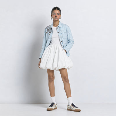 Kara - Utility Shacket - Powder Blue (Unisex)