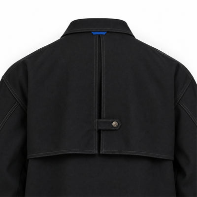 Kara - Utility Shacket - Black (Unisex)