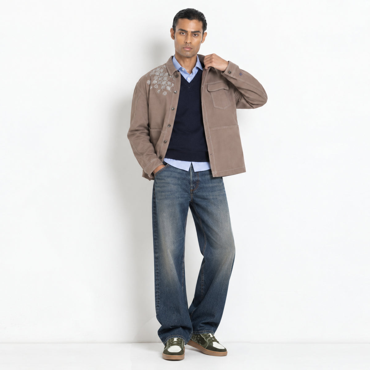 Kara - Utility Shacket - Dark Brown (Unisex)