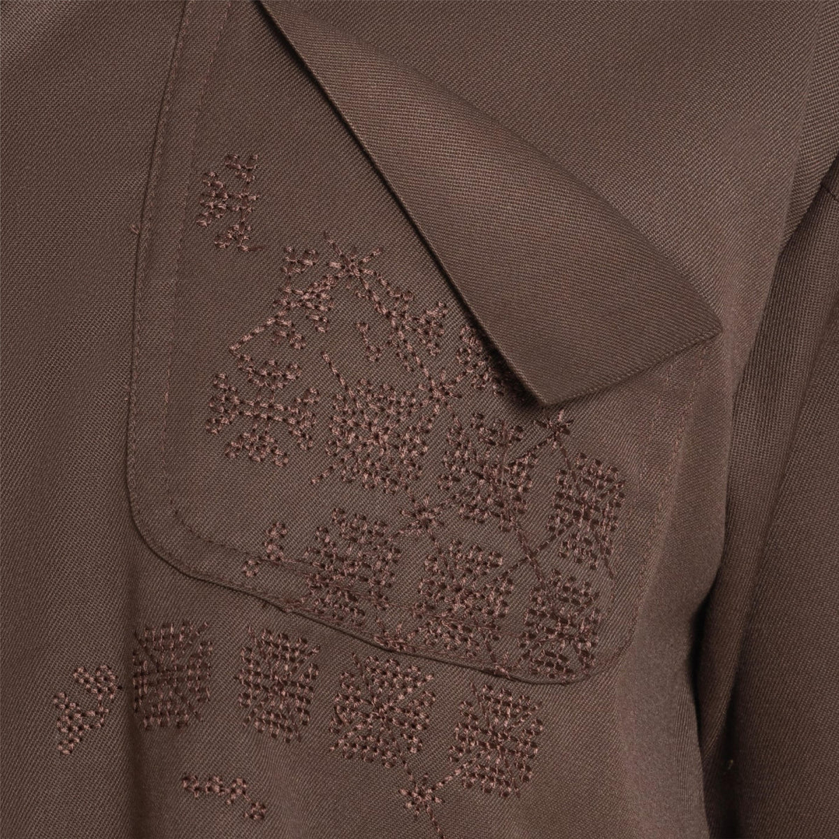 Kara - Workwear Shirt - Dark Brown (Unisex)