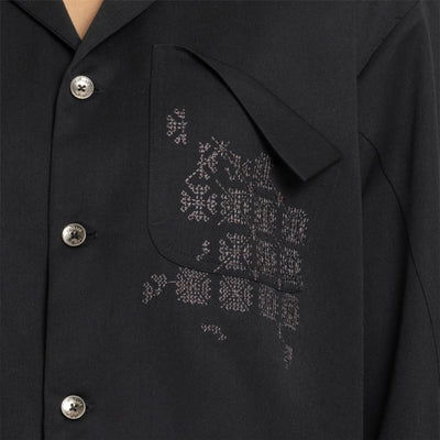 Kara - Workwear Shirt - Black (Unisex)
