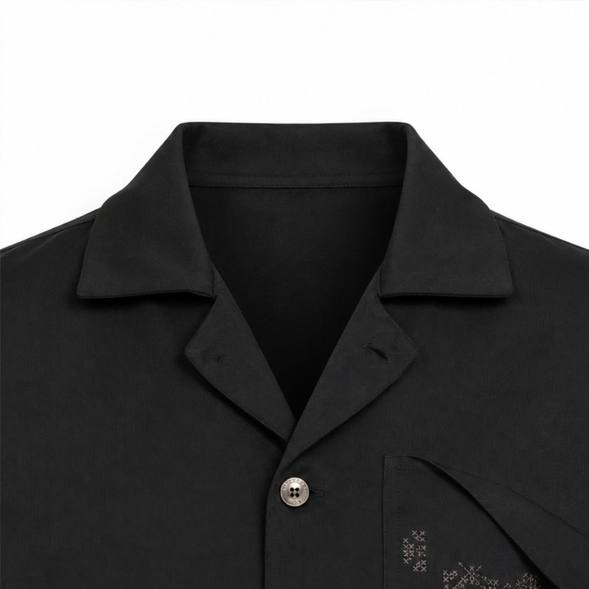 Kara - Workwear Shirt - Black (Unisex)