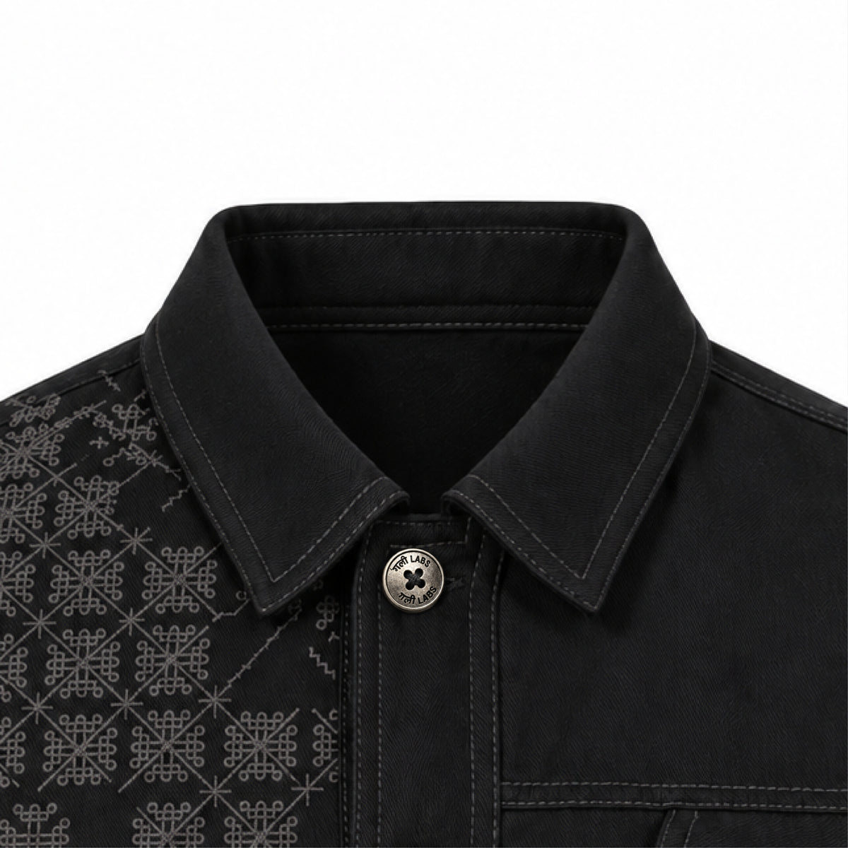 Kara - Utility Shacket - Black (Unisex)
