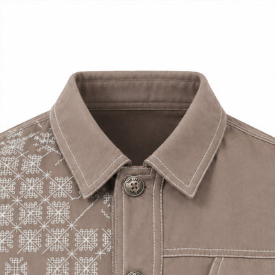 Kara - Utility Shacket - Dark Brown (Unisex)