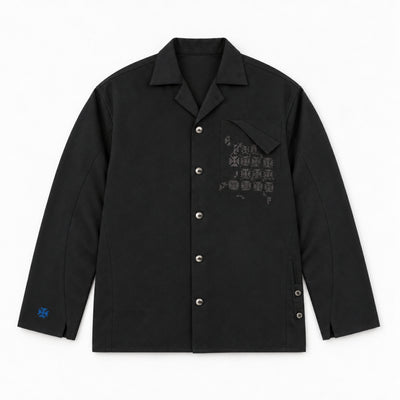 Kara - Workwear Shirt - Black (Unisex)
