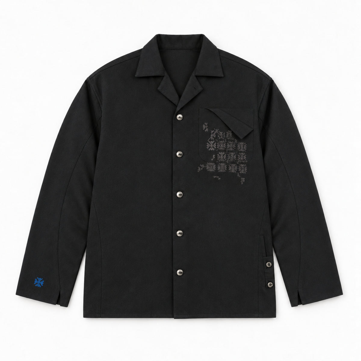 Kara - Workwear Shirt - Black (Unisex)