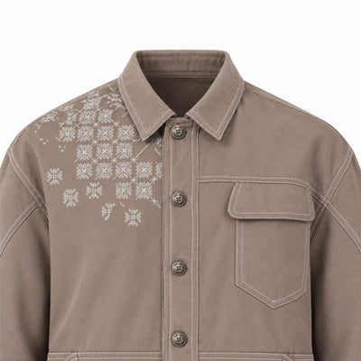 Kara - Utility Shacket - Dark Brown (Unisex)