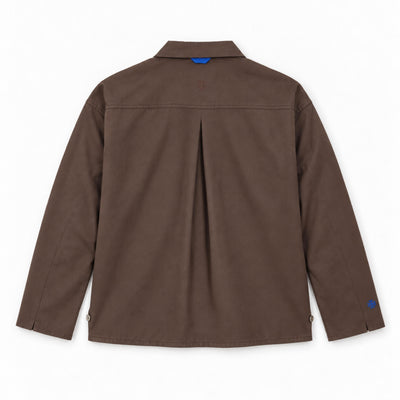 Kara - Workwear Shirt - Dark Brown (Unisex)