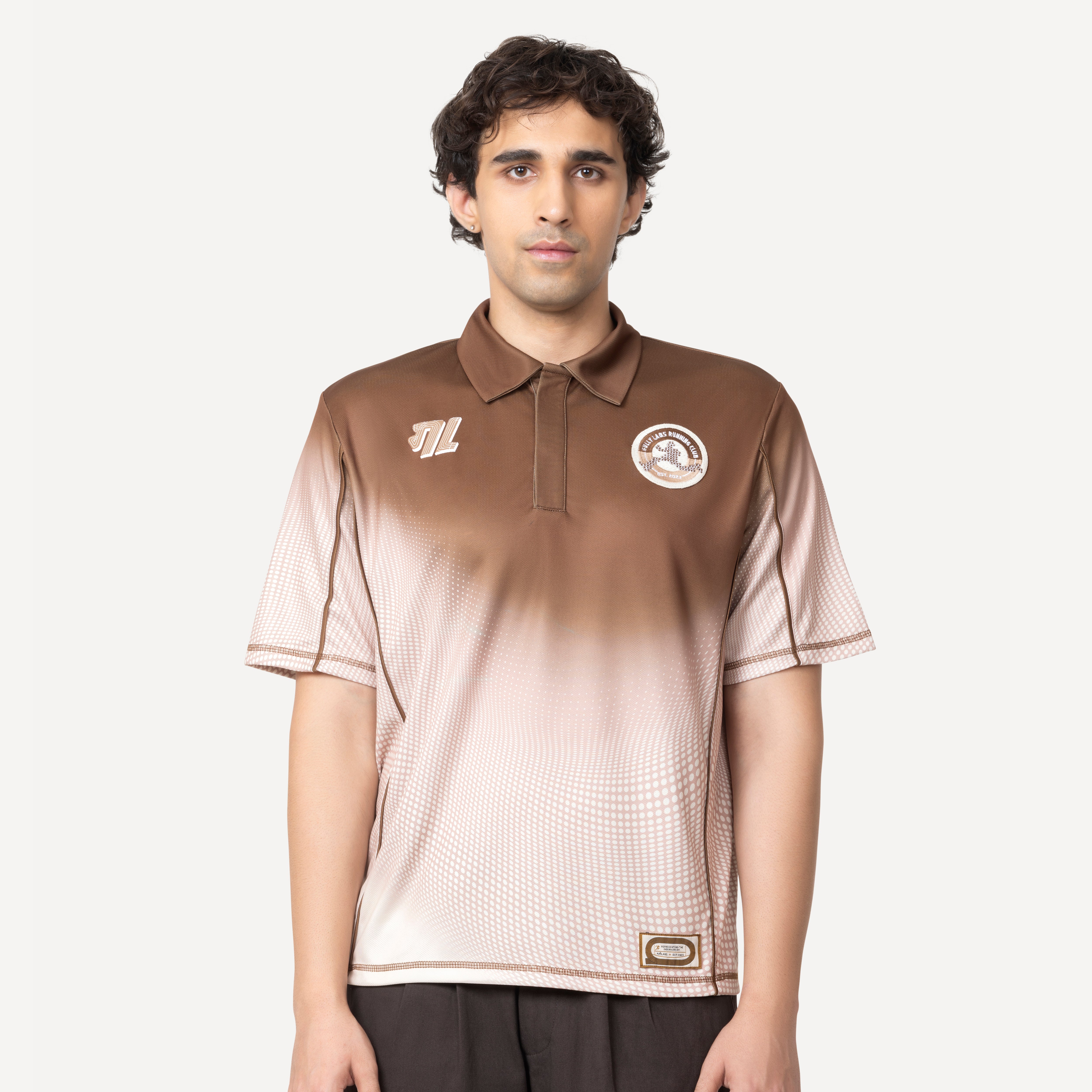 Gully 17 Jersey - Gati Beige (Polo Neck)