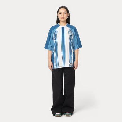 Gully 17 Jersey - Udaan Blue (Crew Neck)
