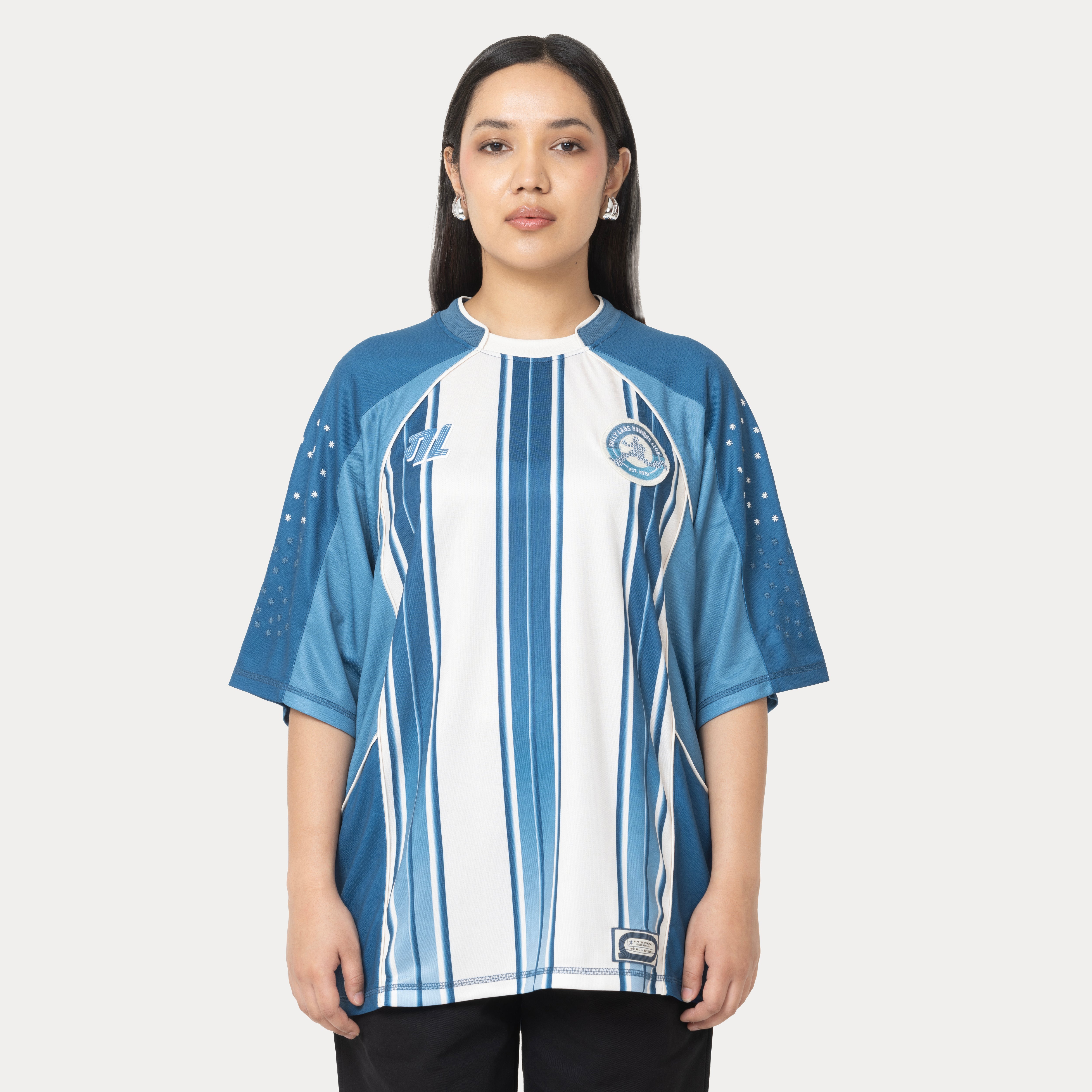 Gully 17 Jersey - Udaan Blue (Crew Neck)