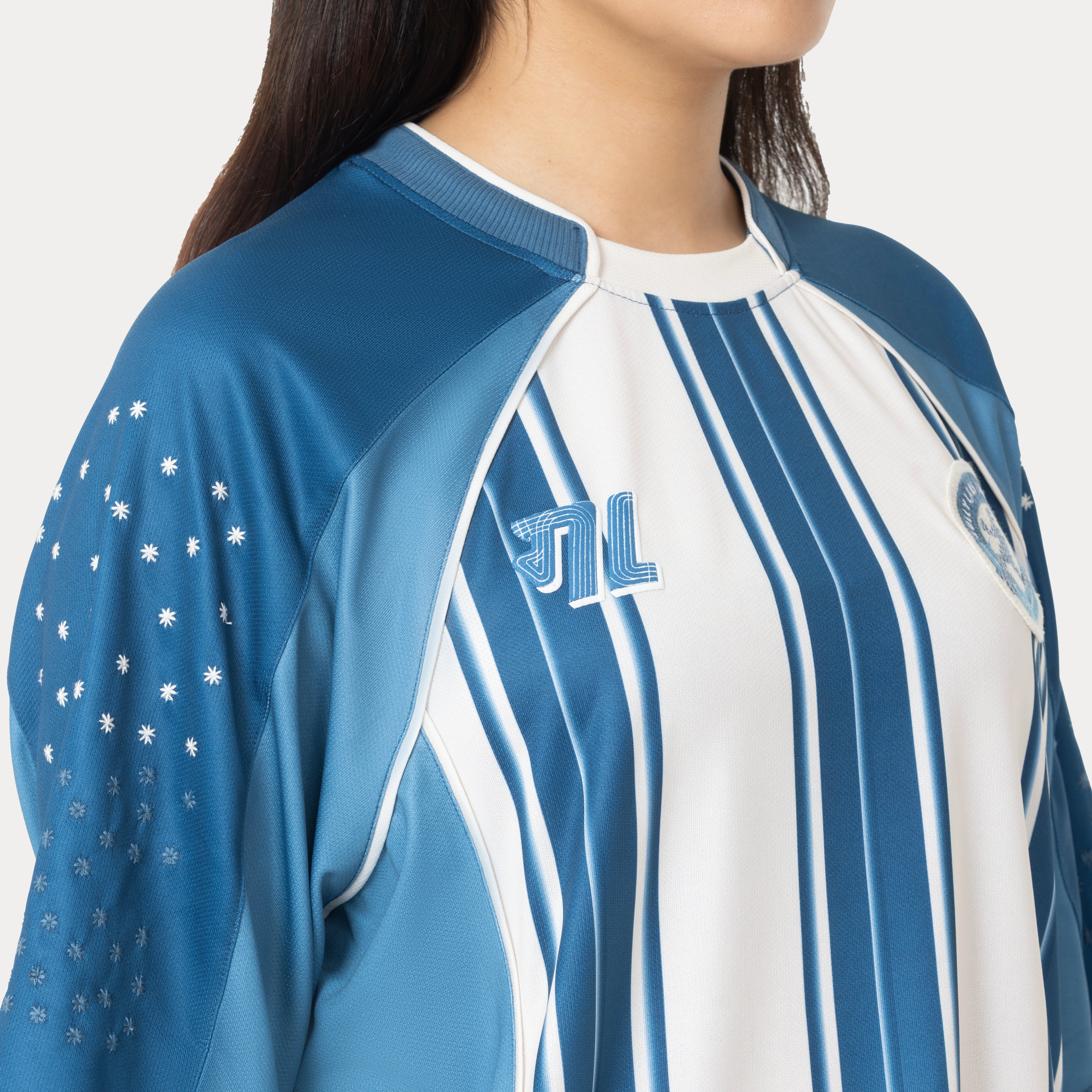Gully 17 Jersey - Udaan Blue (Crew Neck)