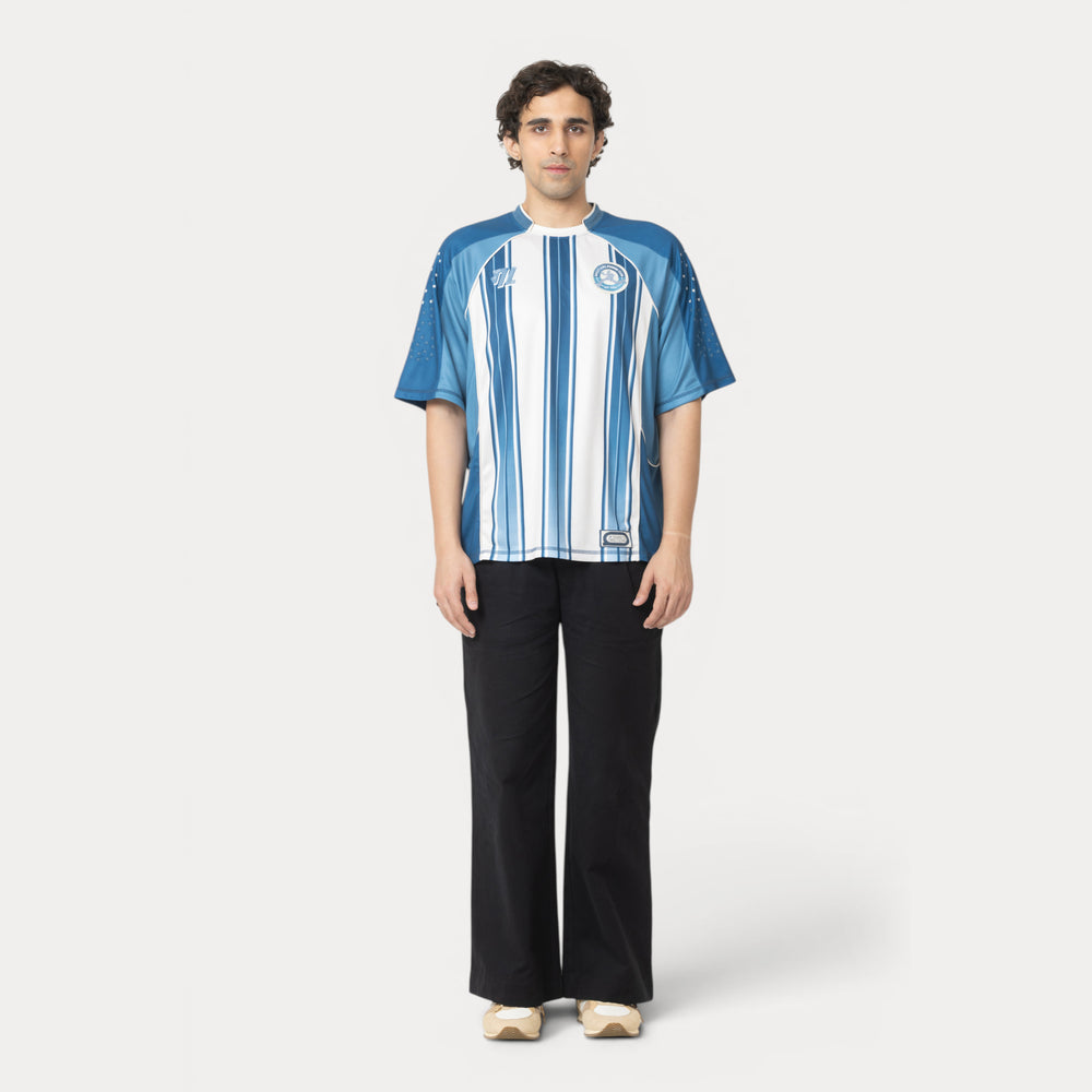 Gully 17 Jersey - Udaan Blue (Crew Neck) — 7