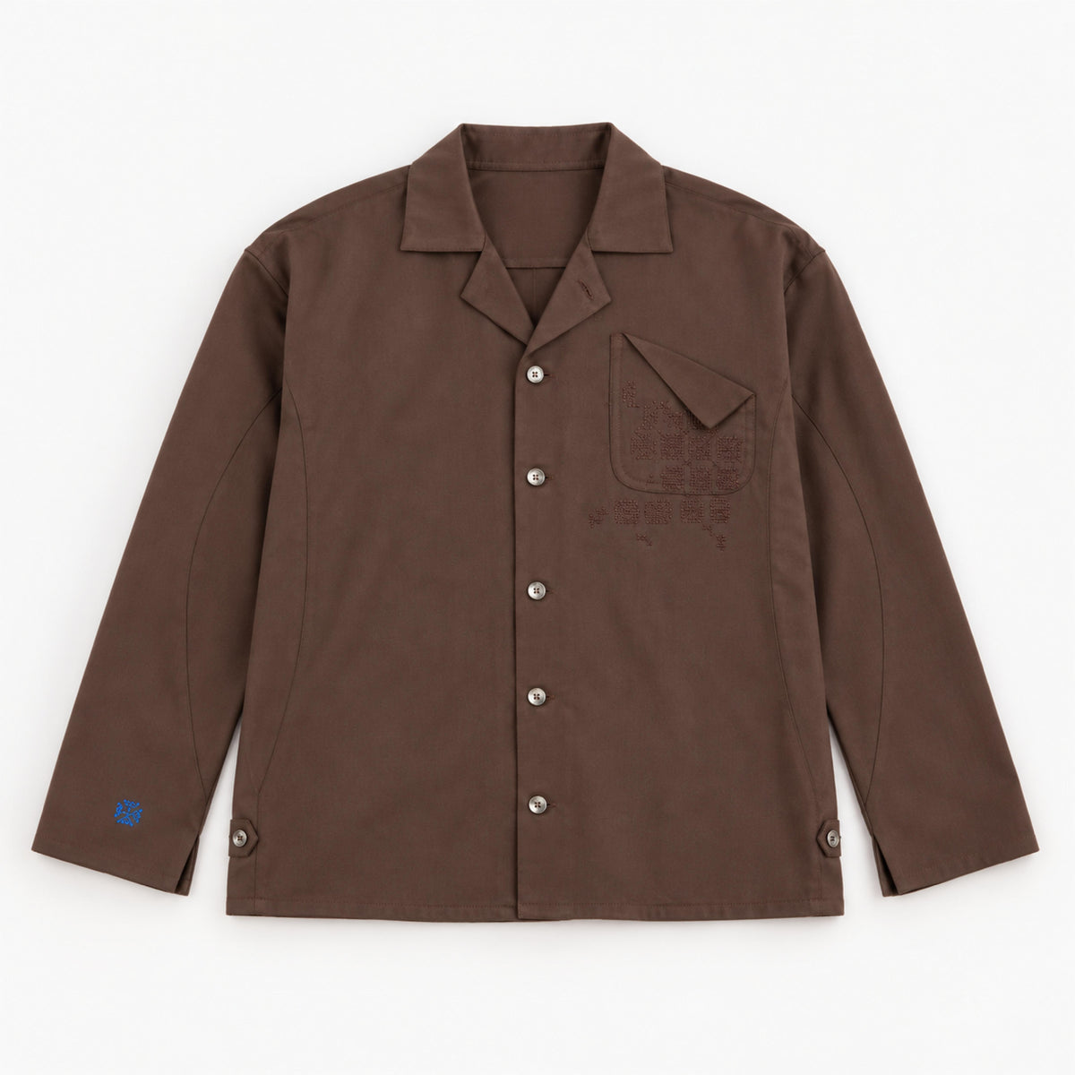 Kara - Workwear Shirt - Dark Brown (Unisex)