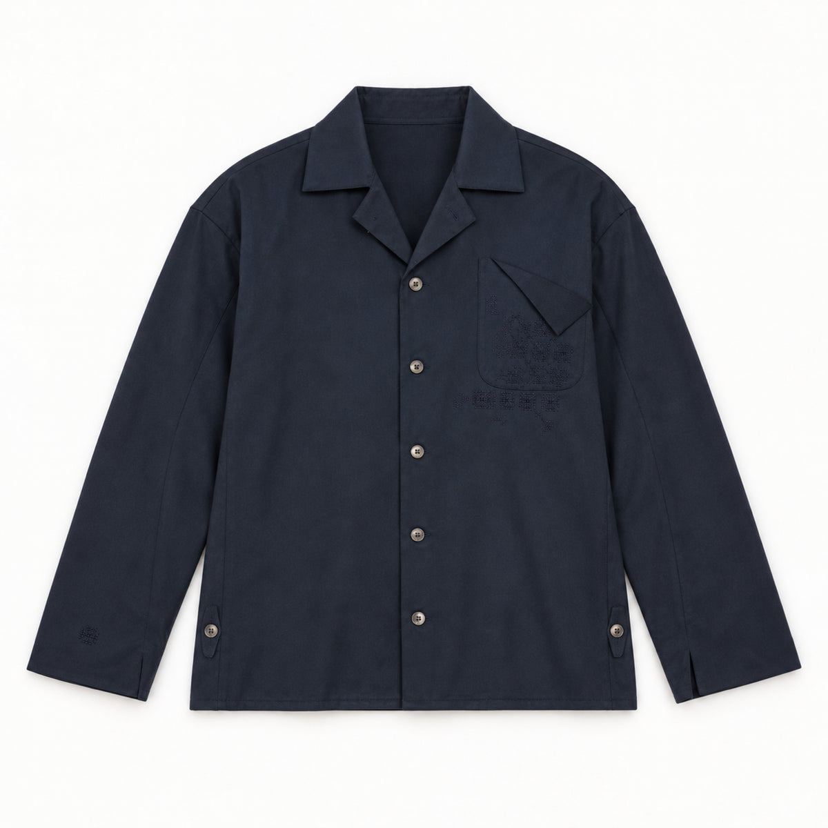 Kara - Workwear Shirt - Navy (Unisex)