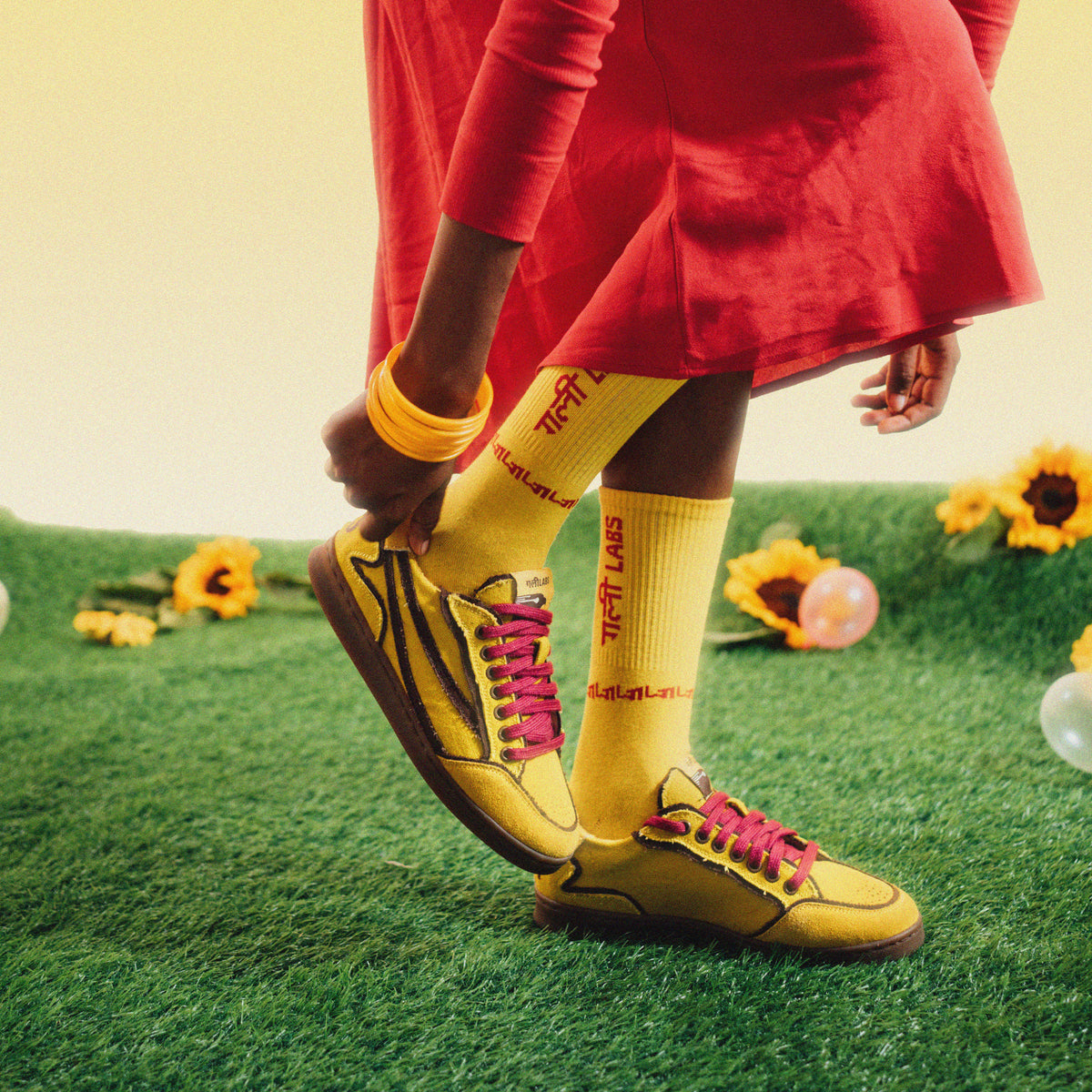 Gully Number 001 -  Baaz Noor Yellow for Women
