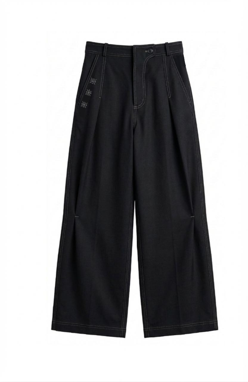 Kara - Pleat Trouser - Black For Women