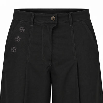 Kara - Pleat Trouser - Black For Women