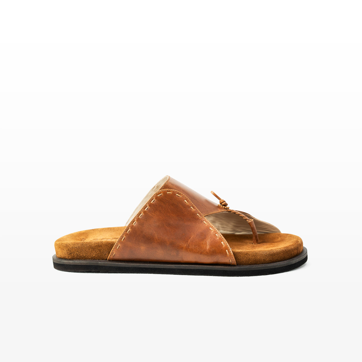 Gully Number 004 Sal Brown Artisan Leather Sandals Best Fit for Daily ...