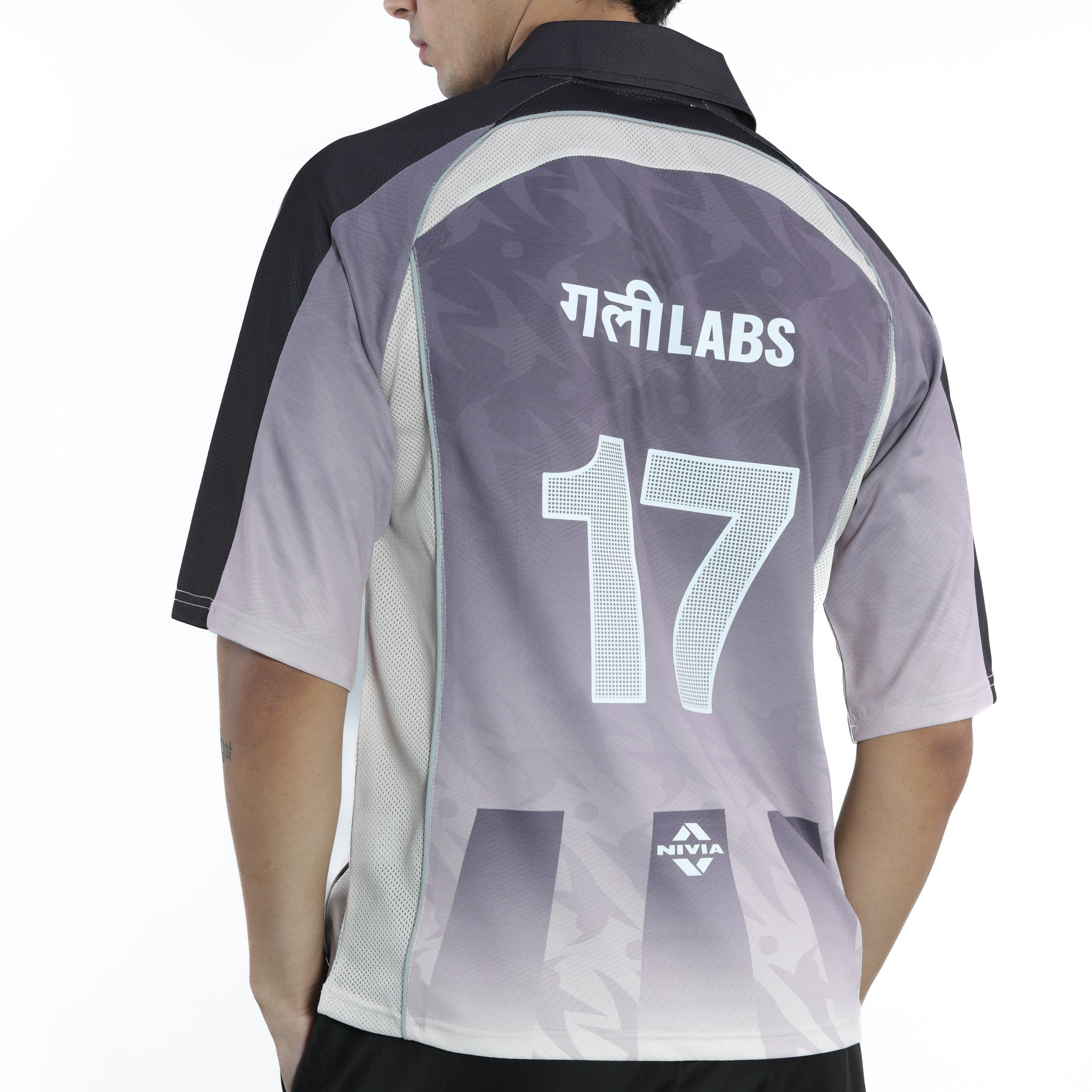 Gully Labs X Nivia - Half Line Black