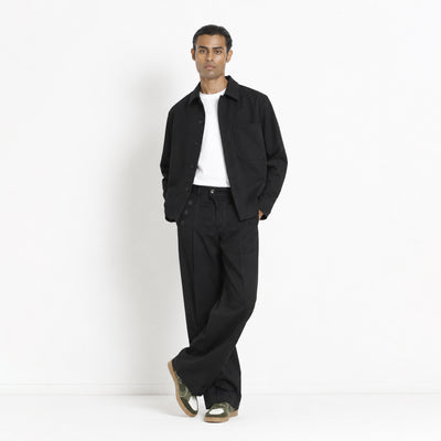 Kara - Pleat Trouser - Black For Men