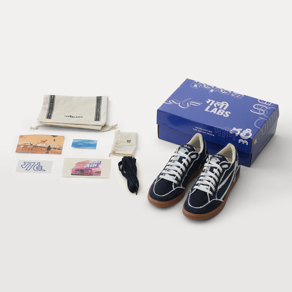 Gully Number 001 -  Baaz Leila Navy for Women