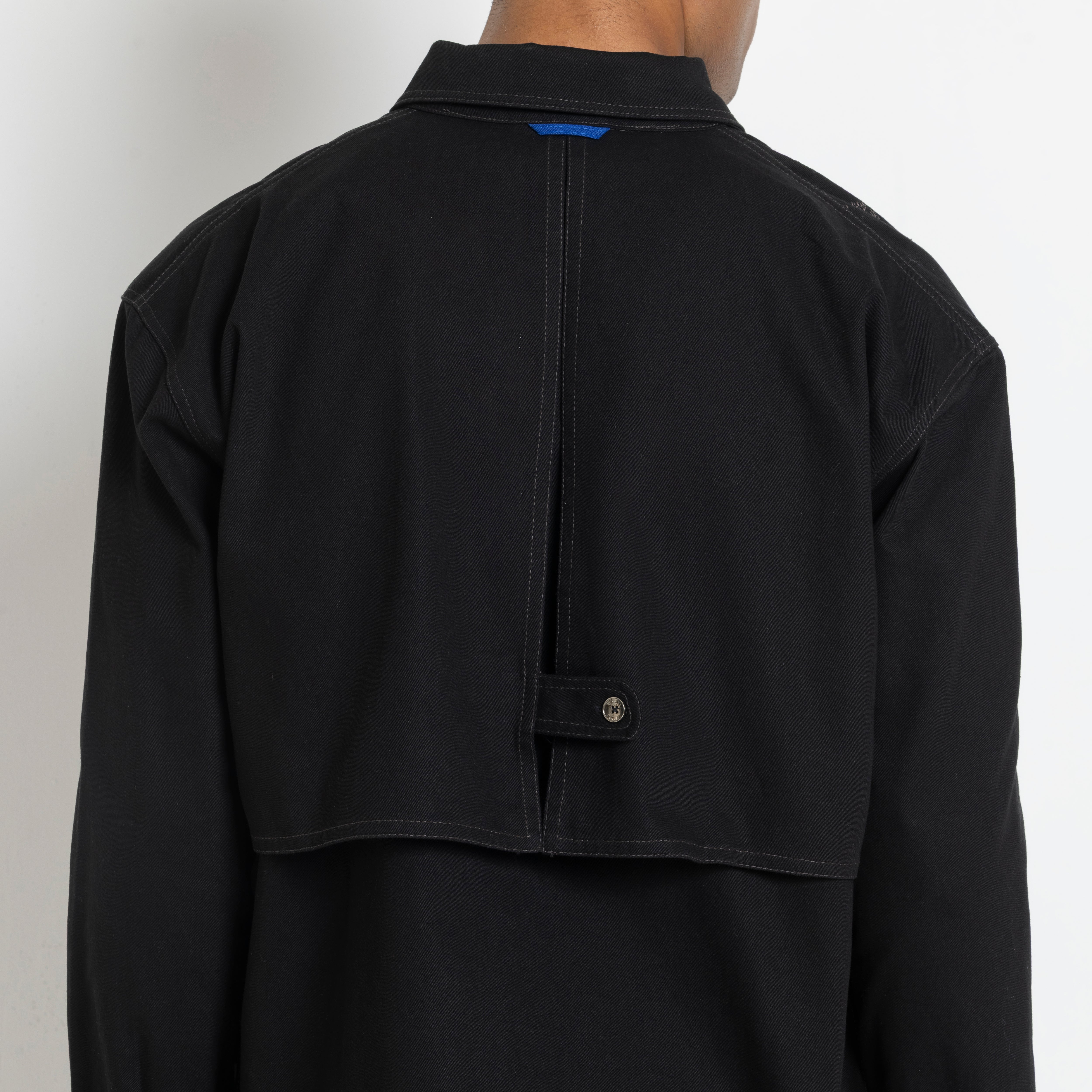 Kara - Utility Shacket - Black (Unisex)