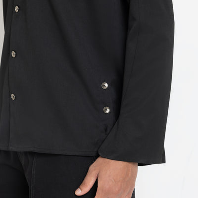 Kara - Workwear Shirt - Black (Unisex)