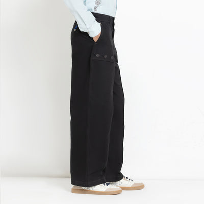 Kara - Pintuck Pant - Black For Men