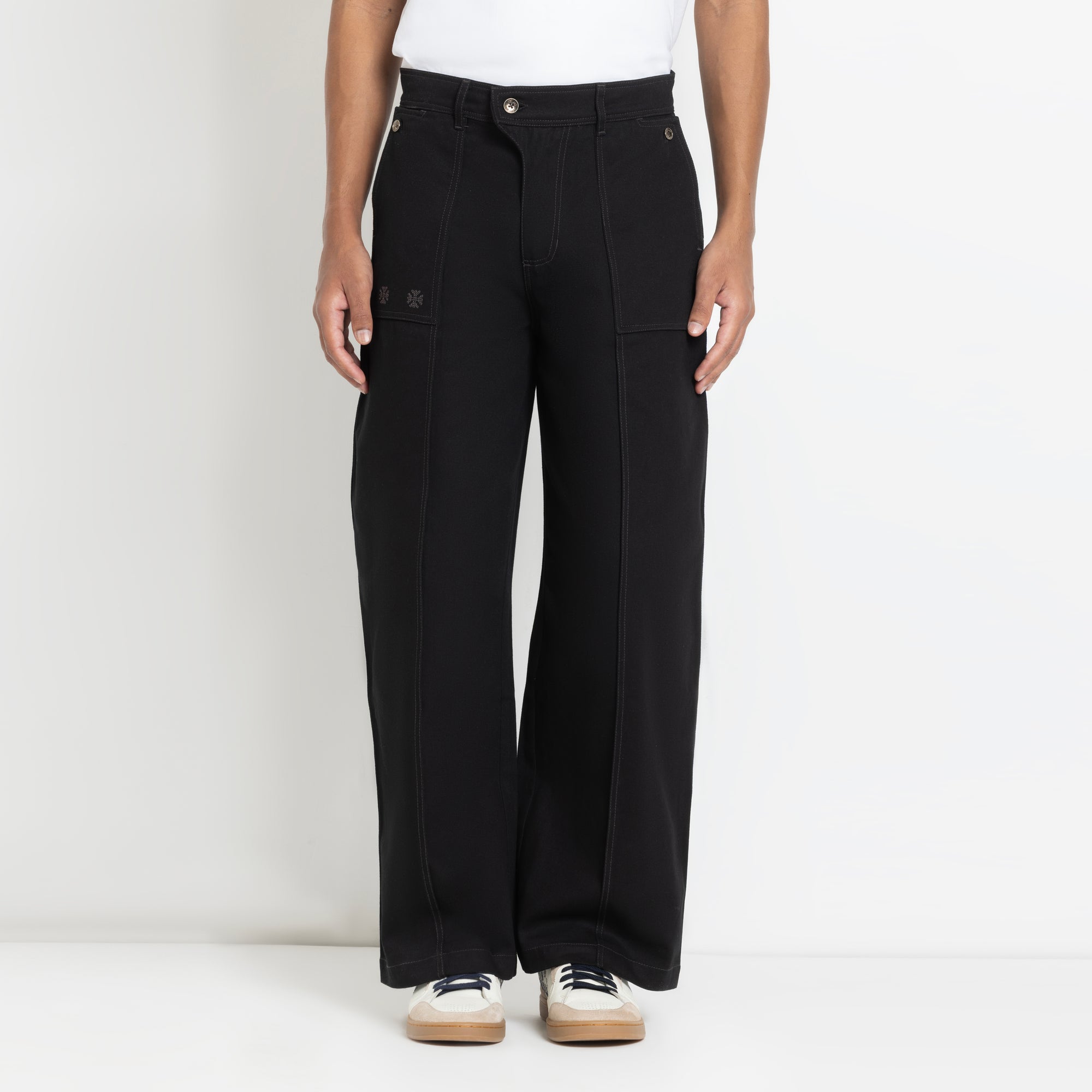 Kara - Pleat Trouser - Black For Men