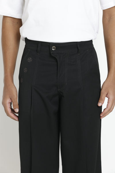 Kara - Pleat Trouser - Black For Women
