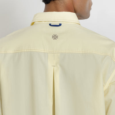 Kara - Deconstructed shirt - Butter Yellow For Men