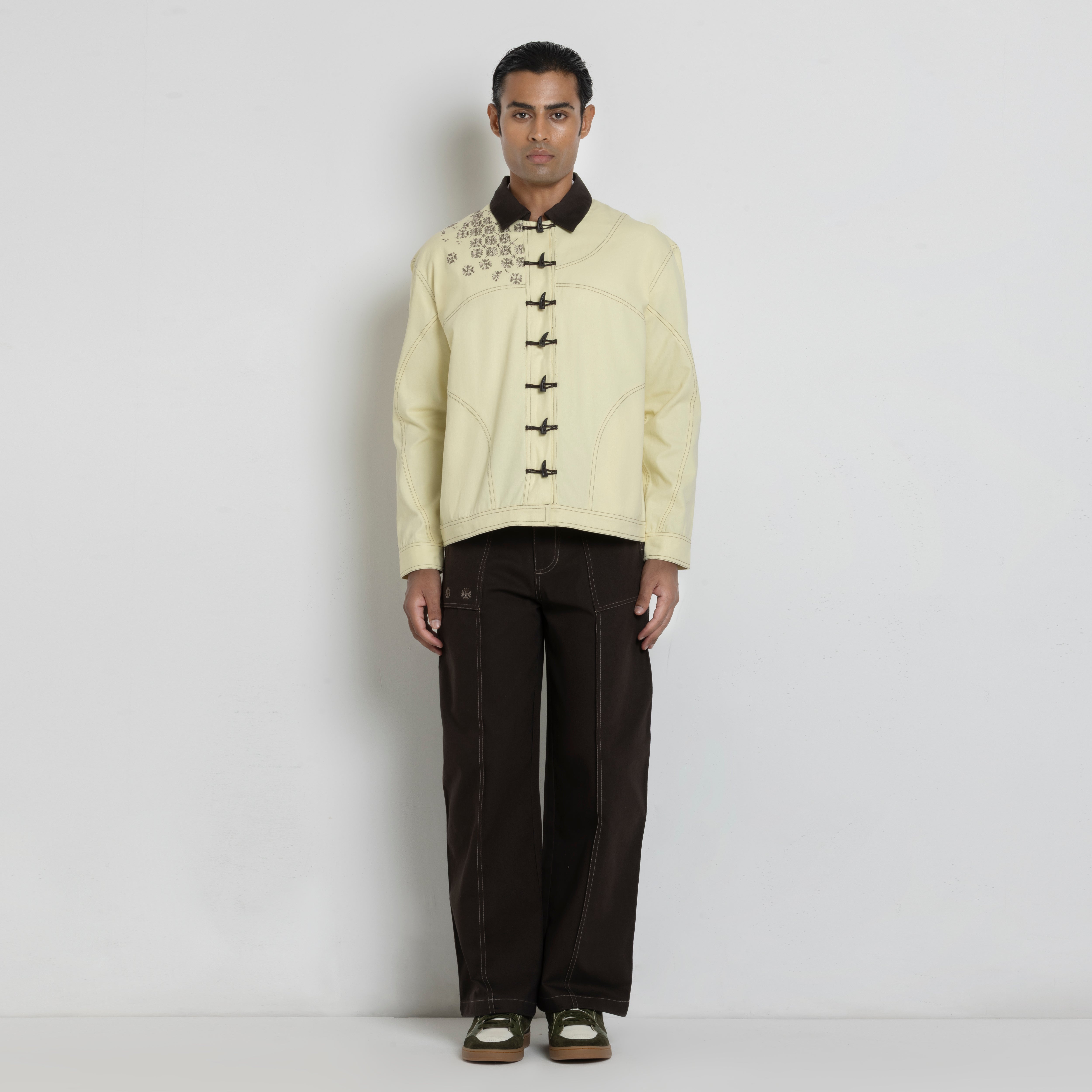 Kara - Toggle Shacket - Butter Yellow (Unisex)