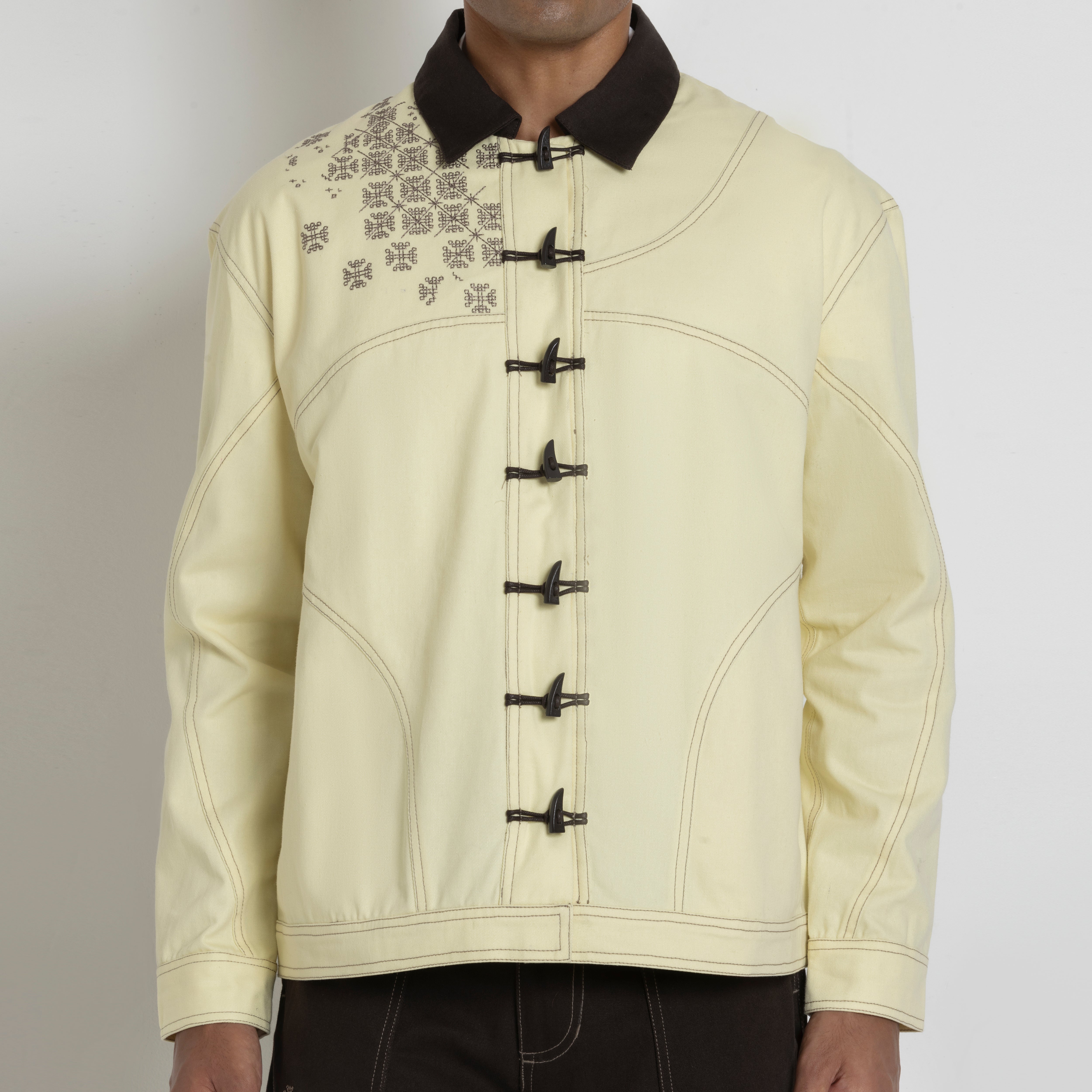 Kara - Toggle Shacket - Butter Yellow (Unisex)
